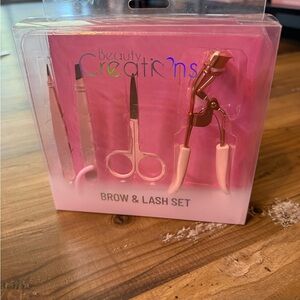 Beauty Creations Pink Brow & Lash Set